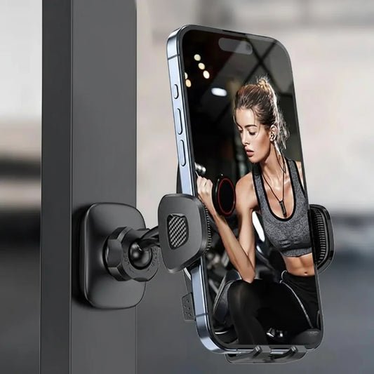 Soporte Magnético para Móvil — Rotación 360° | Gimnasio